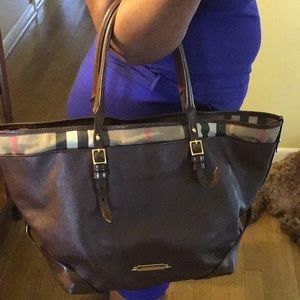 Authentic Burberry tote